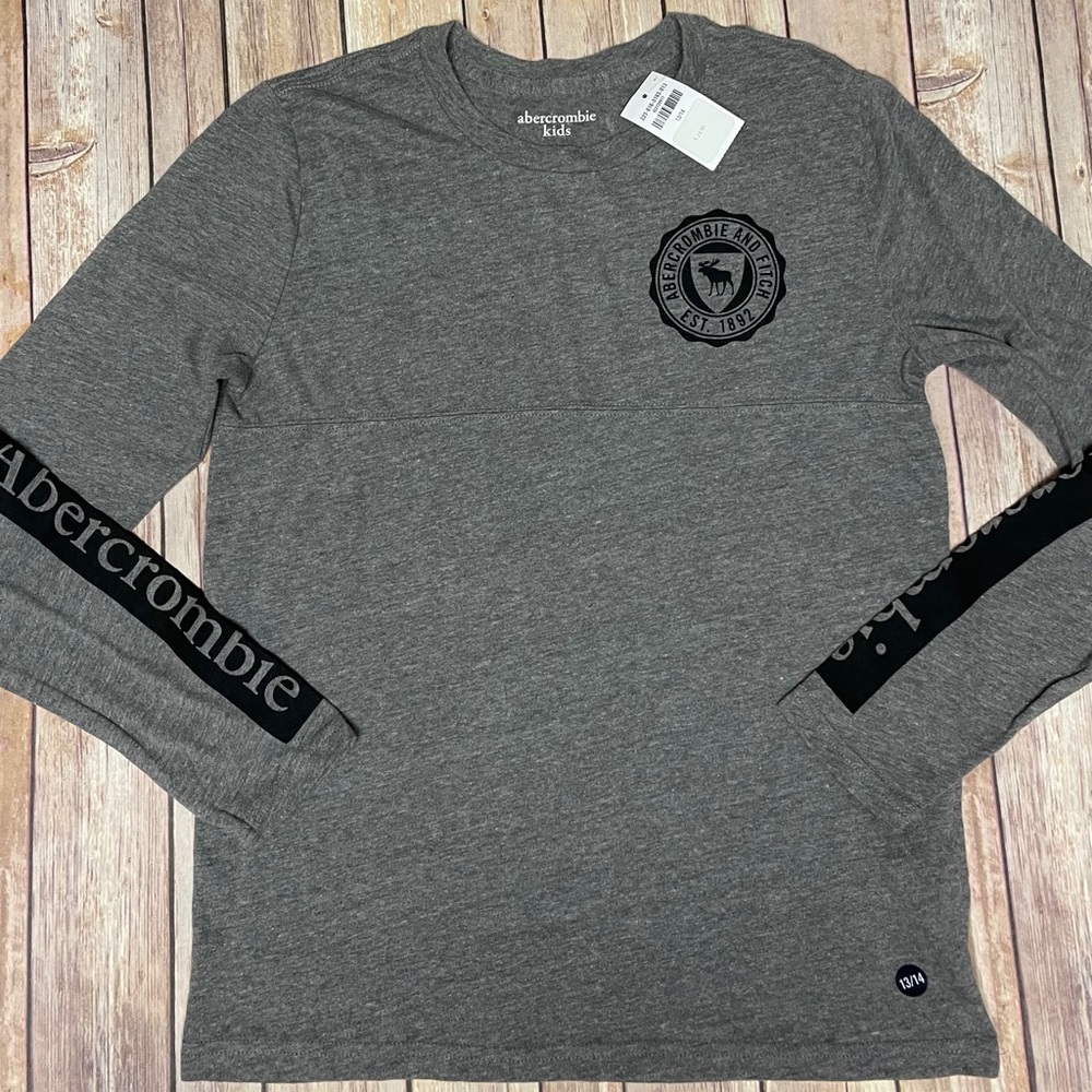 Abercrombie kids boys long sleeve shirt